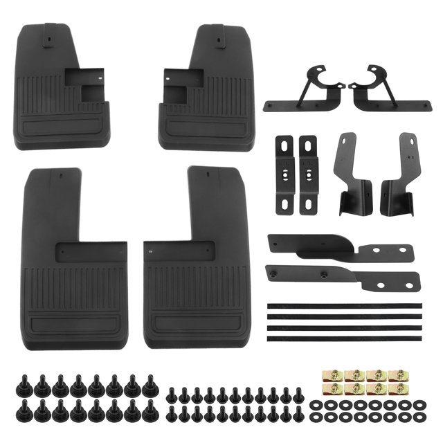 Front Rear Mudguards, Lightweight Car Mud Flaps High Strength Durable For Car