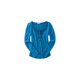 thumbnail image 1 of Aeropostale - Camiseta henley de encaje antiguo para mujer, azul, pequeña, 1 of 1