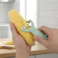 thumbnail image 4 of Cook With Color Corn Peeler, Stainless Steel Corn Stripper and Kernel Cutter Tool, Sage, 4 of 5
