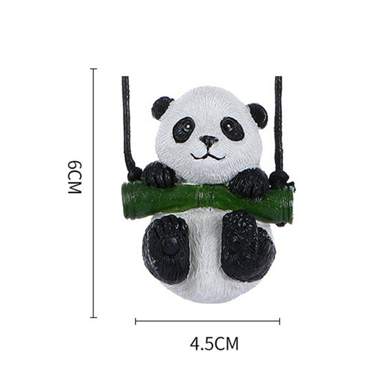 Tier-Auto-Anhänger - Hängendes Ornament für schwingendes Panda