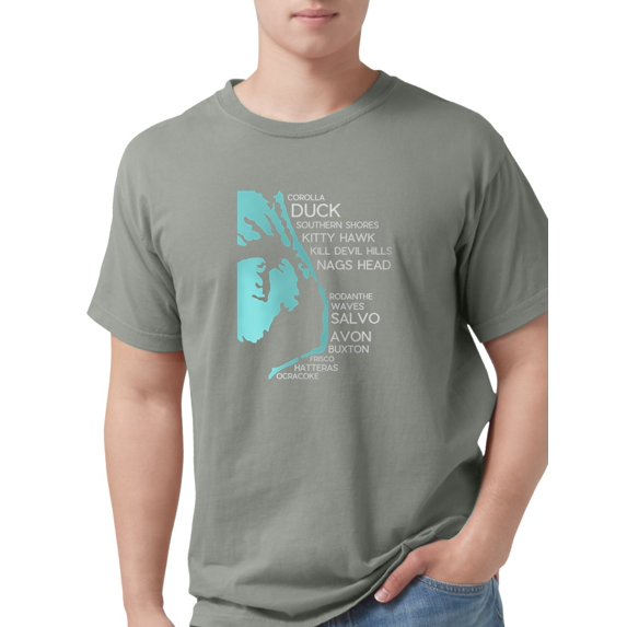 CafePress - Outer Banks NC OBX Men's Comfort Colors® T Shirt - Mens Comfort Colors® Shirt