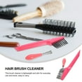 thumbnail image 3 of Phenofice 1Set Lightweight Hair Brush Cleaner Pink Comb Cleaning Tool for Travel Use, 3 of 8