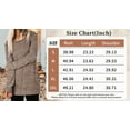 thumbnail image 3 of TEMOFON Women's Casual Long Sleeve Tunic Top with Pockets Loose Fit Soft Knit Pullover Sweater Coffee Color, 3 of 6