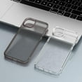 thumbnail image 6 of Phone Case for iPhone 14 & iPhone 13, Frosted Case Non-Yellowing Matte Foggy Anti-Fingerprint Shockproof Protective Bumper Slim Cover, 6 of 11