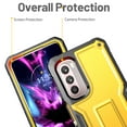 thumbnail image 3 of FITO For Moto G Stylus 2022 Case, Phone Case with Screen Protector and Kickstand (Yellow), 3 of 7