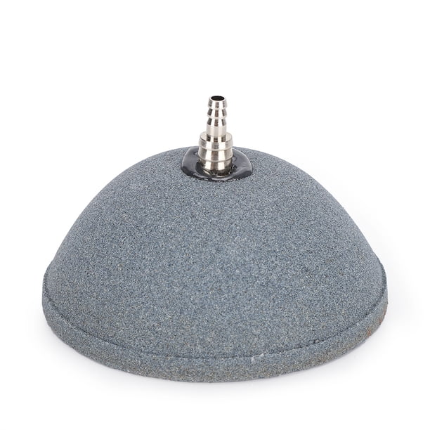 Bomba de aire para estanque de peces y acuario, difusor de oxígeno hidropónico, piedra aireadora de burbujas sinterizadas de 12 cm.