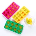 thumbnail image 4 of comerut Ice Cube Tray Reusable Heat Resistant DIY Pineapple Coconut Tree Style Silicone Mold Ice Ball Maker for Kitchen, 4 of 8