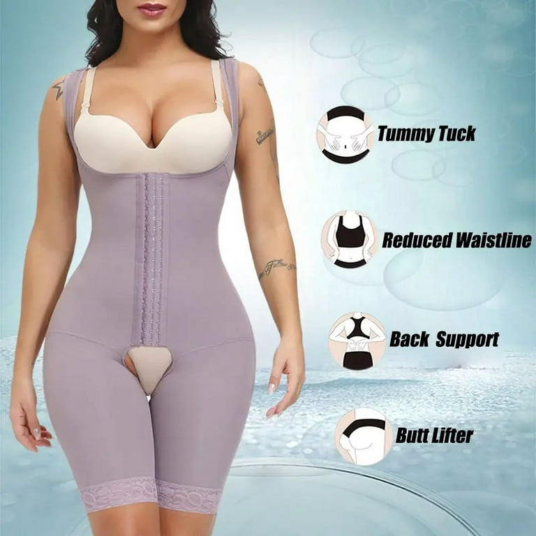 Fajas Colombianas Reductoras Y Moldeadoras Postparto Body Shaper for Women  Post Surgery Compression Garment