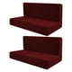 thumbnail image 3 of Fundas de cojín perfecl fundas de asiento para RV cómodas y transpirables 4 Uds Rojo 39 a 50 pulgadas 20 a 26 pulgadas, 3 of 8