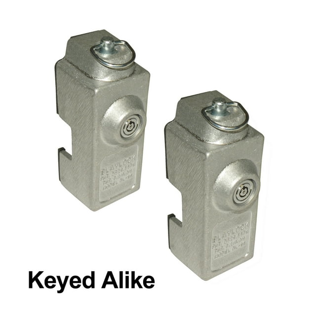Blaylock DL80 Cargo Trailer Door Lock 2Pack of Keyed Alike Locks