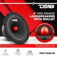 thumbnail image 2 of Altavoz DS18 PRO-GM8.4B 8 pulgadas 580W 4 ohmios para coche, 2 of 8
