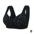 thumbnail image 1 of 1X Bras For Women Charm Daisy Bra Front Snaps Comfortable Coverage 2023 J0B1, 1 of 9