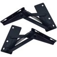 thumbnail image 1 of Soporte elevador plegable de 80 grados, bisagras de resorte negras ampliamente utilizadas en elevadores de bisagras de sofá, bisagras de soporte de almacenamiento de muebles, 2 uds, 1 of 5