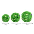 thumbnail image 5 of Tnobhg Artificial Plant Topiary Ball Decoration Faux Boxwood Ball UV Resistant Realistic Multi-Layer Outdoor Backyard Porch Garden Fake Green Leaves Sphere Decor, 5 of 7