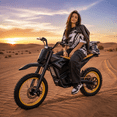 thumbnail image 5 of EVOKUN Q1 48V Electric Dirt Bike, 4000W Motor, 43.7 MPH with 30Ah Removable Battery, 55-Mile Range, Full Suspension, Hydraulic Brakes, Mountain Off-Road Motorcycle for Teens Adults, 5 of 13