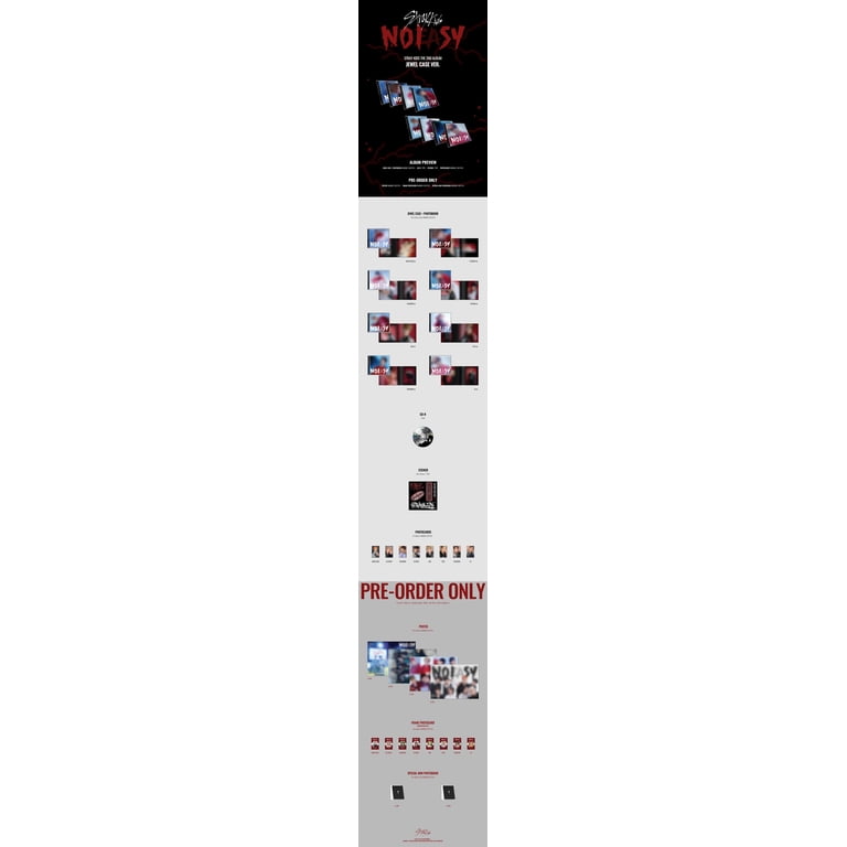 Stray Kids - [NOEASY] 2nd Album JEWEL CASE BANG CHAN Version