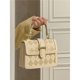 thumbnail image 1 of Bolso de mano con diseño de nicho japonés en forma de rombo para mujer, moderno, combinable, para ir al trabajo, bandolera pequeña cuadrada, 1 of 5