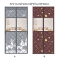 thumbnail image 2 of QualitChoice Rideau de Porte Isolé avec Revêtement PU Bloque le Froid et le Chaud à l'Intérieur, Pouvant Isoler Efficacement Style 2 95*210 cm, 2 of 6