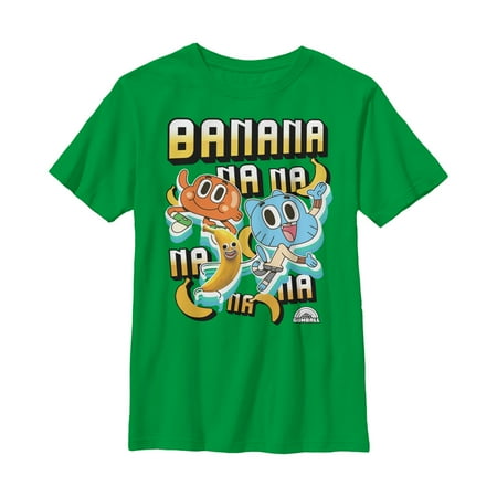 Joe Kids T-shirt - The Amazing World of Gumball Boys' Banana Joe Song T-Shirt
