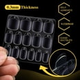 thumbnail image 3 of 300pcs Nail Adhesive Tabs for Press on Nails, 15 Sizes of Nail Sticky Tabs for Nails Press on Nail Stickers, Nail Glue Stickers Press on Sticky Tabs, 10 Sheets, 3 of 7