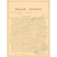 thumbnail image 2 of Walsh 12x14 Gold Ornate Wood Framed with Double Matting Museum Art Print Titled - Nolan County Texas - Walsh 1880, 2 of 4