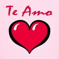 thumbnail image 3 of CafePress - Te Amo Kids Light T Shirt - Light T-Shirt Kids XS-XL, 3 of 4