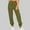 Army Green, variant on Aueoeo Women's Workout Pants Sweatpants High-Waisted Athletic Drawstring Tapered Pants With Pockets Army Green L
