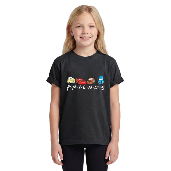 Comfort Colors Youth Racing Team Graphic Print Cotton for kids T-Shirt