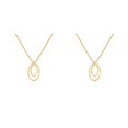 thumbnail image 2 of Collar Joyas de Oro Minnieouse Estilo vintage elegante 2piezas, 2 of 6