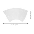 thumbnail image 5 of 4 Pcs Motorcycle Cover Disposable Outdoor Bike Protector PE Material Weather Resistant, 5 of 6