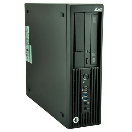 HP Z230 SFF Used Desktop Core i7 4770 Up to 3.9GHz 16GB 480GB SSD Drive Windows 10 Pro (Monitor Not Included)