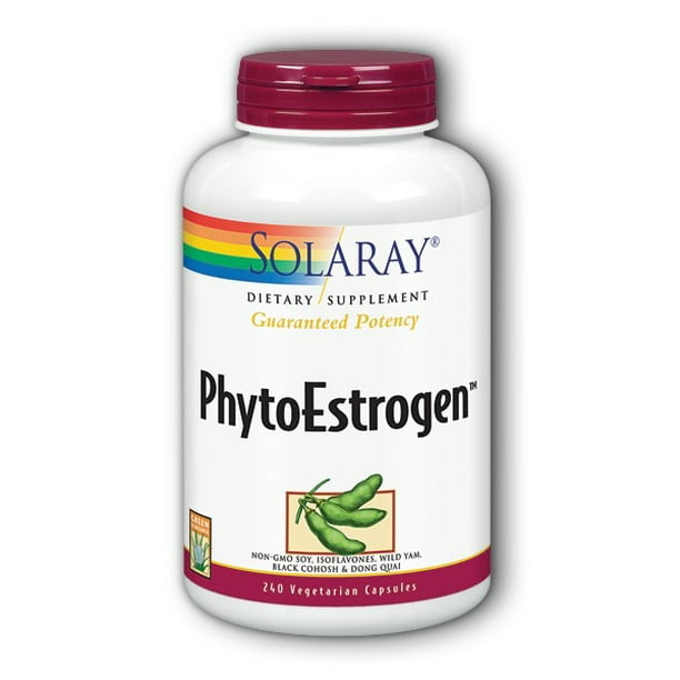 Solaray PhytoEstrogen Menopause Support with Wild Yam, Black Cohosh
