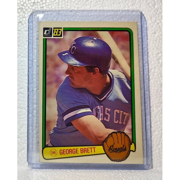 George Brett 1983 Donruss MLB #338 Baseball Card Kansas City Royals