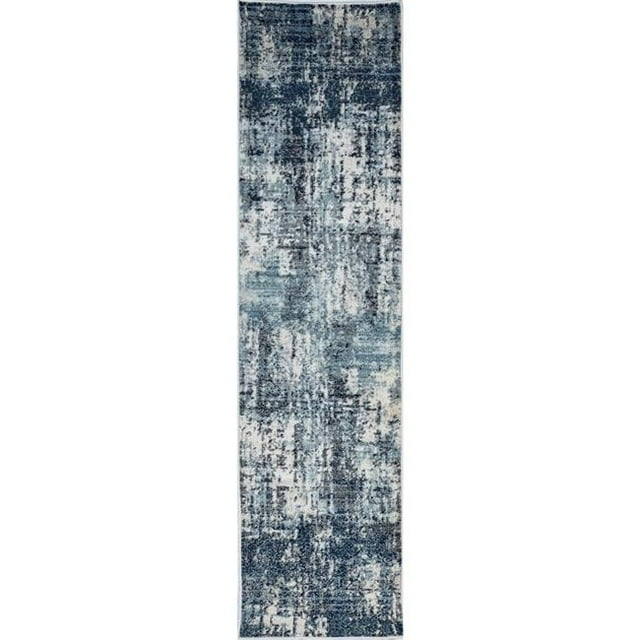 Trans-Ocean Imports HPTR8635547 23 Po x 7 Pi 6 Po Liora Manne Hampton Tapis Tissé Intérieur - Carbone