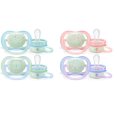 thumbnail image 3 of Philips Avent Ultra Air Nighttime Pacifier 0-6m, mixed case, 2 pack, SCF376/10, 3 of 7