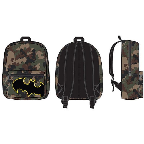 camo batman backpack