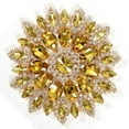 thumbnail image 1 of Not Easy To Change Color No Oxidation Fashion Rhinestone  Flower Brooches Pins,  Glass Rhinestones Decoration, For DIY Clothes Shoe Bag, 1 of 8