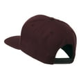 thumbnail image 3 of Eight Ball for Pool Embroidered Low Profile Dyed Cotton Twill Cap - Maroon OSFM, 3 of 5