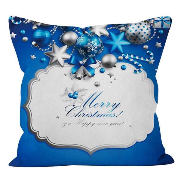 Funda de almohada de dibujos animados de Navidad Funda de almohada de impresión digital decorativa Funda de cojín Funda de cojín Speravity JJ17301-03