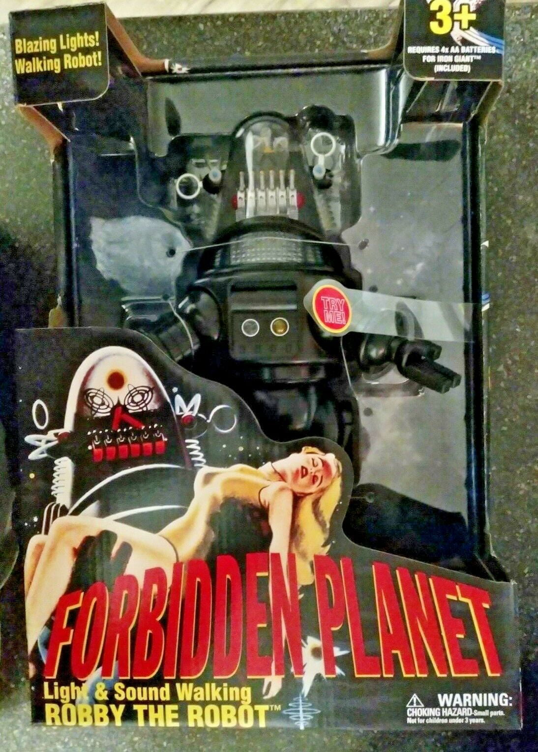 NEW Forbidden Planet Robby The Robot Electronic 12" Walmart Exclusive 