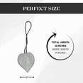 thumbnail image 4 of Evideco French Home Goods Curtain Holdbacks Set of 2 Magnetic Wooden Heart Curtain Tiebacks – Easy to Use, No Installation Needed – Old Gray, 4 of 6
