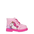 thumbnail image 4 of Despicable Me Fluffy Cozy Unicorn Hiker Winter Boot (Toddler Girls), 4 of 7