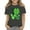 08### Dark Gray, variant on St Patricks Day Shirts Kids Girls Shamrock Short Sleeve Irish Shirts Casual Clover Graphic Tops St Patrick's Day Loose Fit Holiday Tshirts,Green 9-10 Years