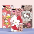 thumbnail image 3 of 66JOT Lovely Kawaii Kitty Diseño Gráfico Suave Transparente Funda Compatible Con Tecno Camon 18 18T 18P Premier Anti-Caída Absorción De Golpes Cubierta, 3 of 4