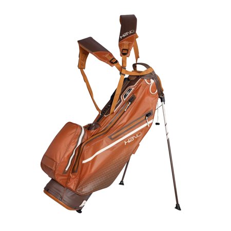 Sun Mountain H2NO Lightspeed Double Strap Golf Stand Bag, Pecan/Java/Beach -
