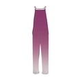 thumbnail image 5 of successthop Womens One Pieces Jumpsuit Plus Size Sleeveless High Waist Wide Leg Long Floral Lounge Wear with Pockets M, 5 of 5