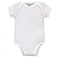 thumbnail image 2 of Hudson Baby Infant Boy Cotton Bodysuits 3pk, Blue Elephant, 12-18 Months, 2 of 4