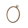 thumbnail image 1 of Round Embroidery Hoop Rubber Embroidery Hoop for Display Imitated Ornament for Craft Sewing DIY Hanging, 1 of 6