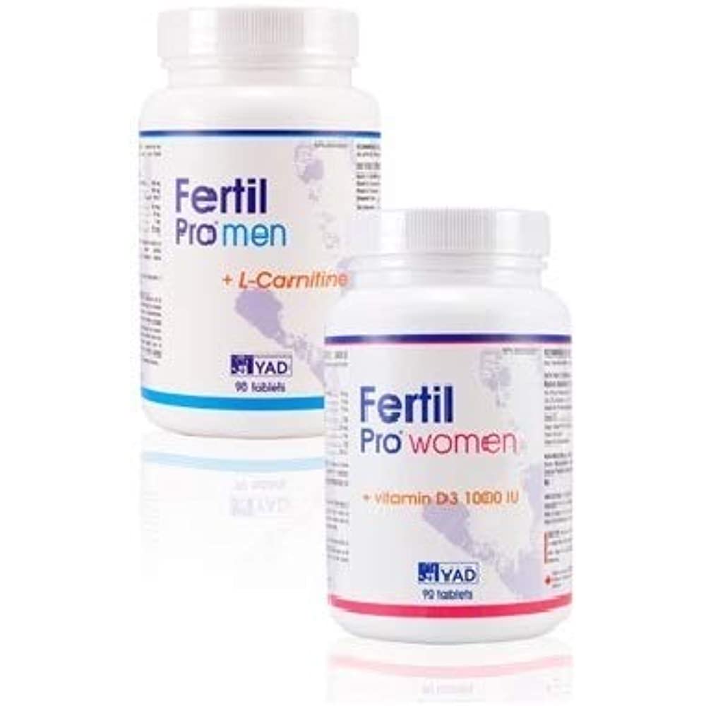 FERTIL PRO MEN + L- Carnitine and FERTIL PRO Women + Reishi Combo By YadTech - 100% Natural Health Suppliment. Recommended By Most Fertility Specialists Across Canada. 90 Days Supply. - Walmart.ca FERTIL PRO MEN + L- Carnitine and FERTIL PRO Women + Reishi Combo By YadTech - 100% Natural Health Suppliment. Recommended By Most Fertility Specialists Across Canada. 90 Days Supply. - Walmart.ca