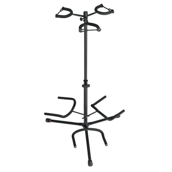 Likegreen Adjustable Triple Guitar Stand, Holds (3) Electric or Acoustic Guitars,Metal